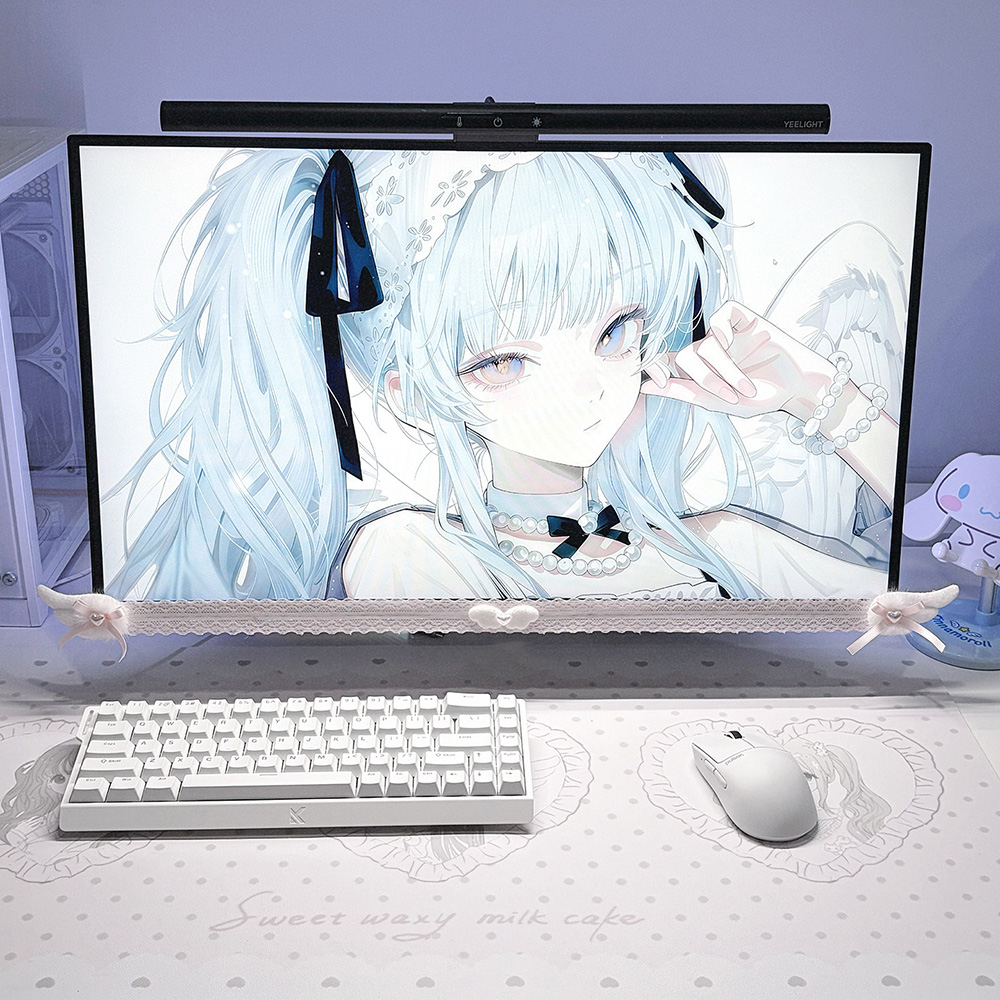زينة شاشة جديدة من الدانتيل ال - مراجعة Setup Desk Monitor وسعره