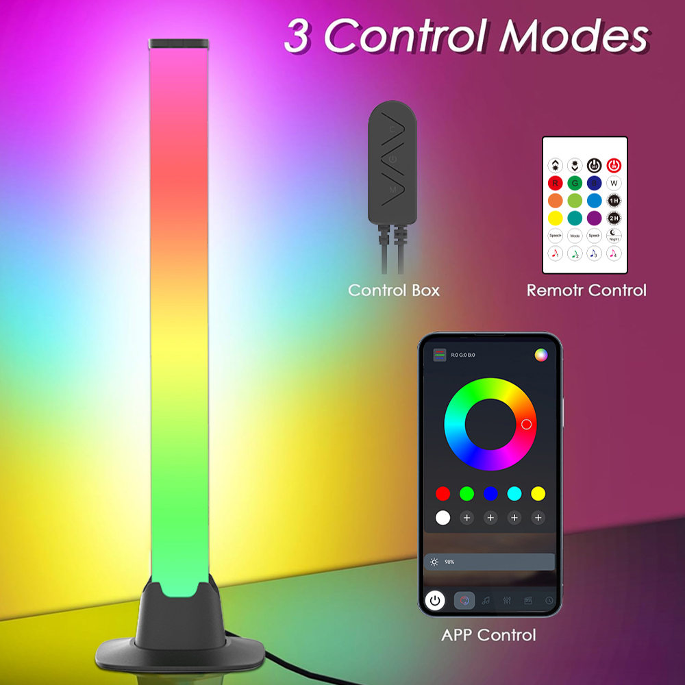 شريط إضاءة LED ذكي بتقنية البل - مراجعة Desk Setup With Tv وسعره
