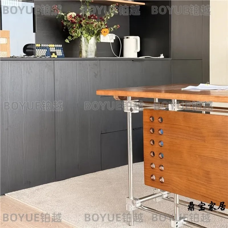مكتب باوهاوس من الخشب الصلب بت - مراجعة Desk Setup L Shaped وسعره