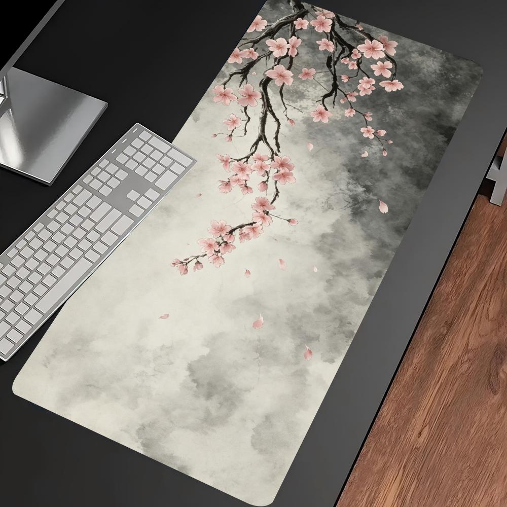 سجادة مكتب كبيرة بتصميم زهرة ا - مراجعة Desk Setup Pc And Laptop وسعره