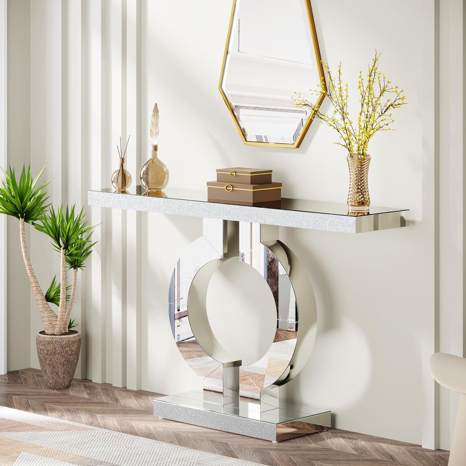 Tribesigns 43.3 بوصة (110 سم)  - مراجعة Desk Setup Minimalist وسعره