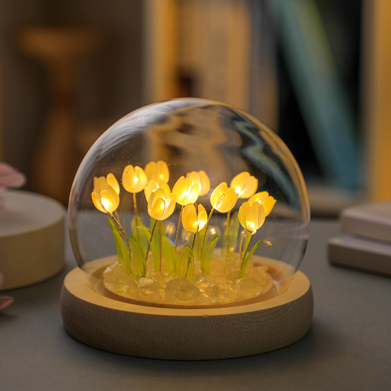 مصباح ليلي مصنوع يدويًا من الخ - مراجعة Desk Setup Lamp وسعره