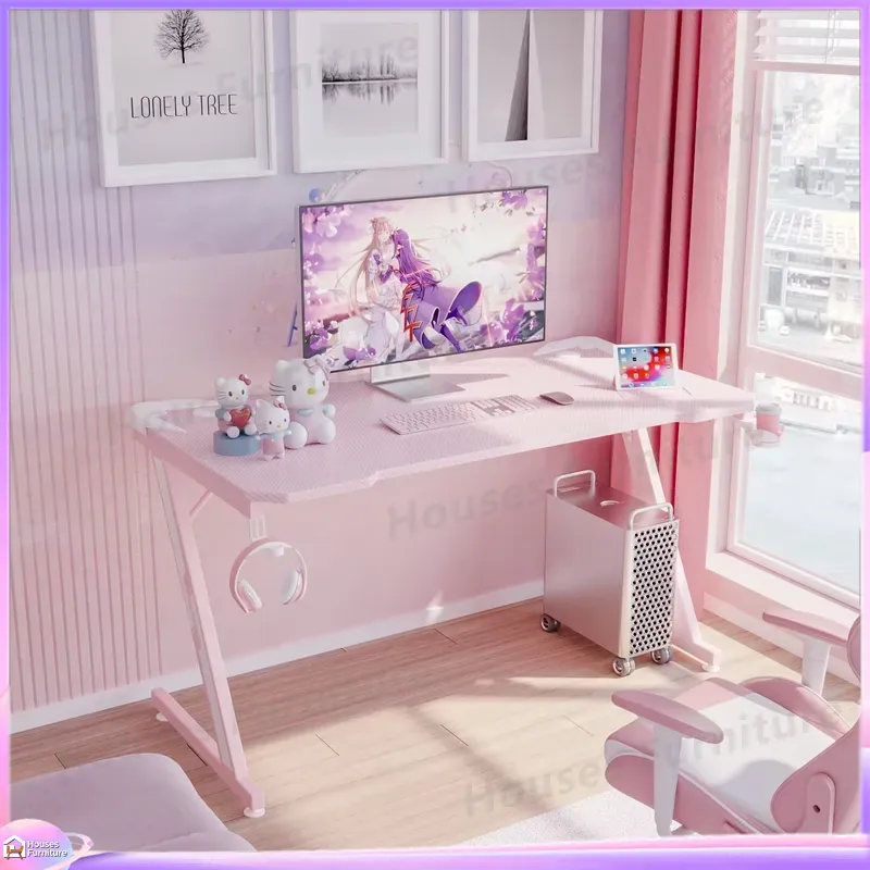 مكتب ألعاب على شكل حرف Z لجهاز - مراجعة Desk Setup L Shaped وسعره