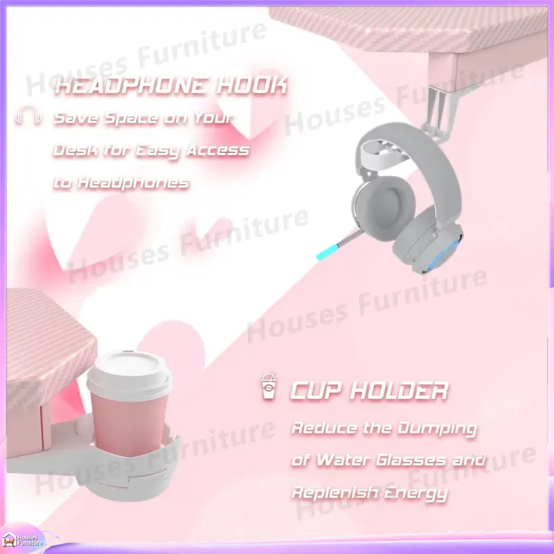 مكتب ألعاب على شكل حرف Z لجهاز - مراجعة Desk Setup L Shaped وسعره