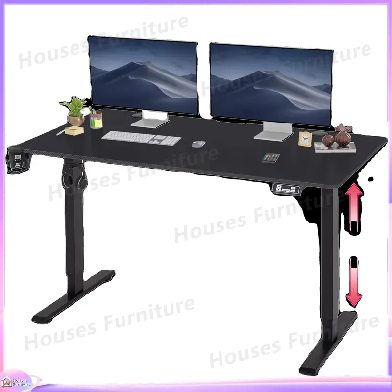 مكتب ألعاب كبير مع إضاءة LED R - مراجعة Desk Setup L Shaped وسعره